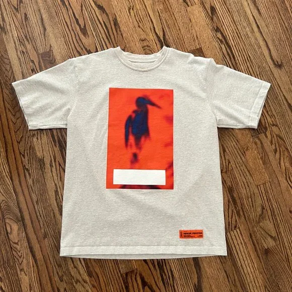 Heron Preston | Shirts | Heron Preston Noise Censored Tshirt Size 